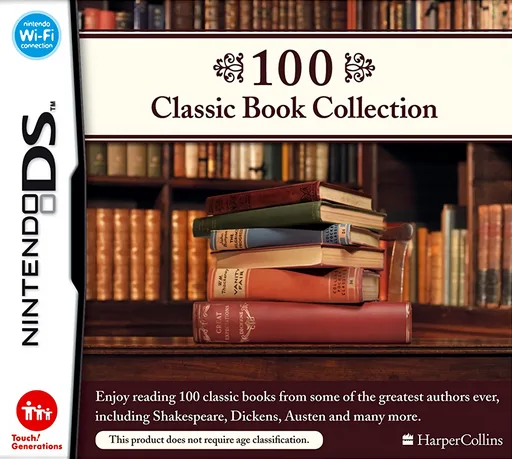 100 Classic Book Collection (DS) Box Art & Cover