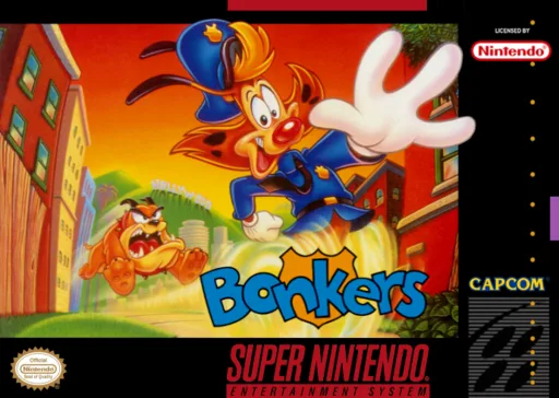 Bonkers (SNES) Box Art & Cover