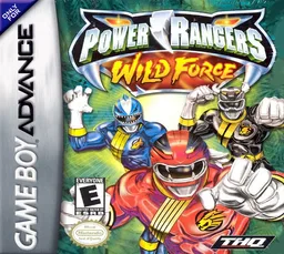 Power Rangers - Wild Force (GBA) Box Art & Cover
