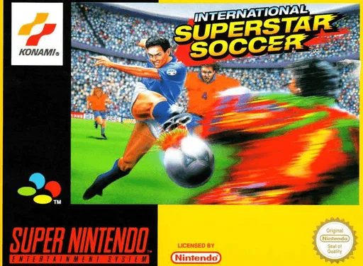 International Superstar Soccer (SNES) Box Art & Cover