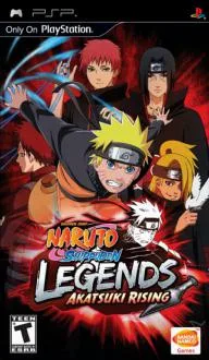 Naruto Shippuden: Legends - Akatsuki Rising (PSP) Box Art & Cover