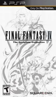Final Fantasy IV: The Complete Collection (PSP) Box Art & Cover
