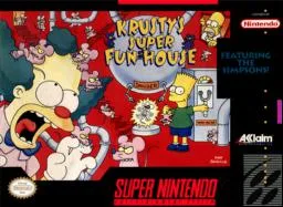 Krusty's Super Fun House (SNES) Box Art & Cover