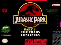 Jurassic Park Part 2 - The Chaos Continues (SNES) Box Art & Cover