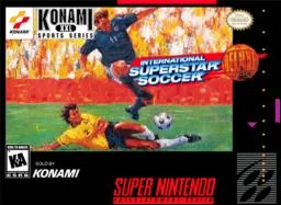International Superstar Soccer Deluxe (SNES) Box Art & Cover