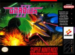 Gradius III (SNES) Box Art & Cover
