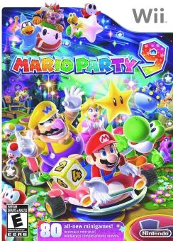 Mario Party 9 (WII) Box Art & Cover